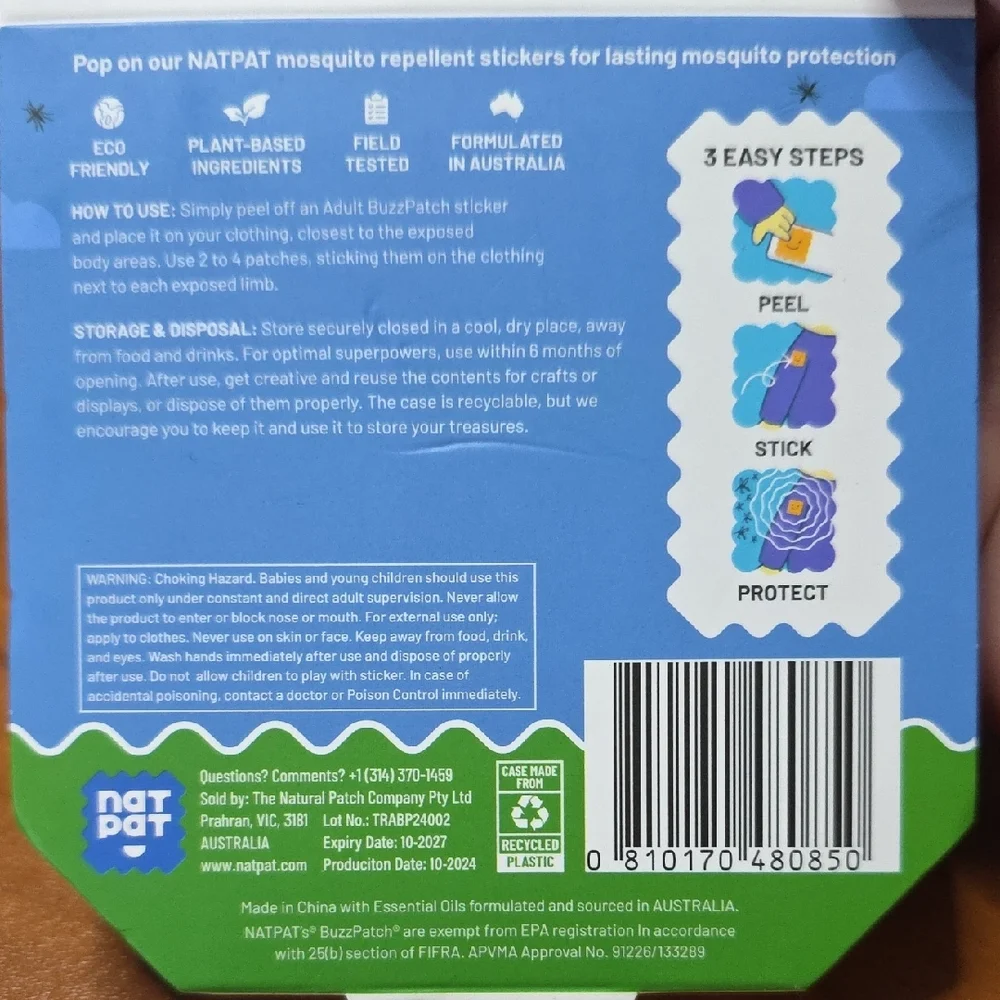 Kids Pack Watermelon Kids Toothpaste, Sunblock, And Mosquito Repellant